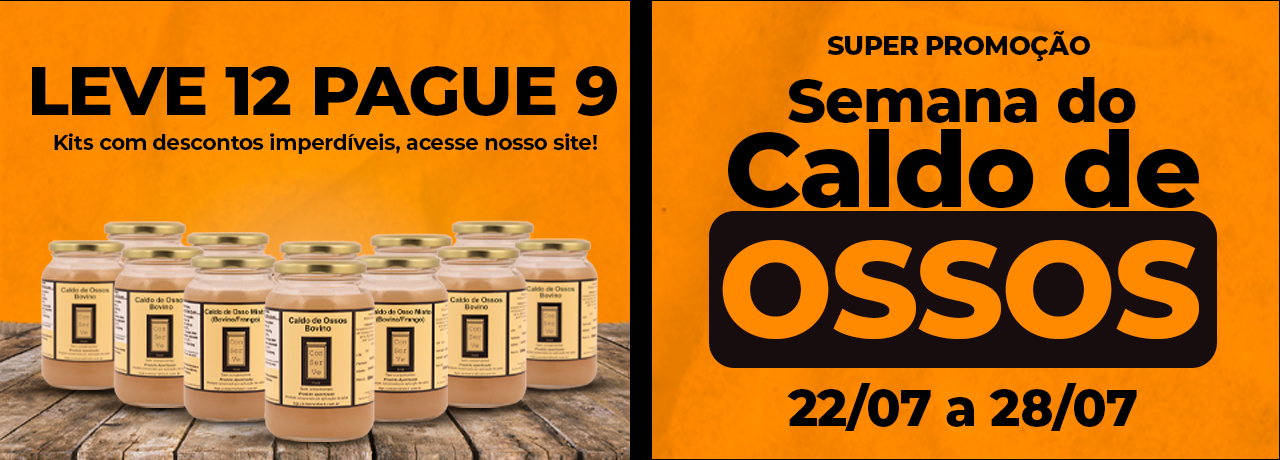 Semana do Caldo (Leve 12 Pague 9)