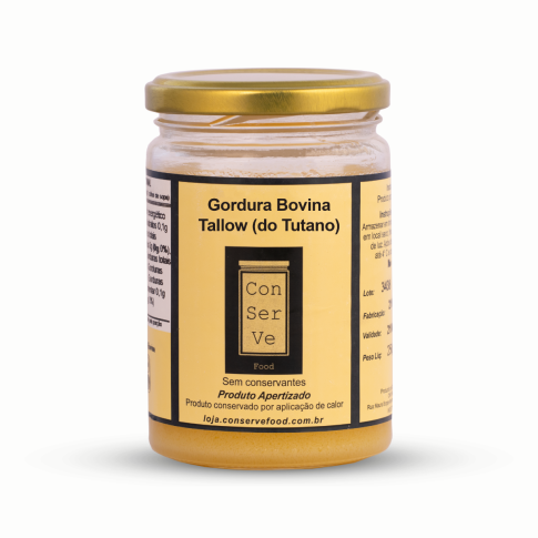 Gordura Bovina Tallow (do tutano) - 250g