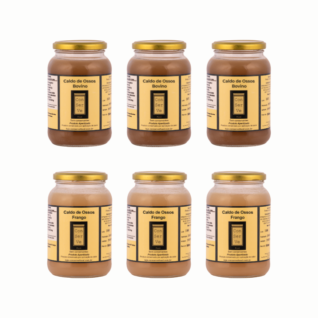 Kit 6 Caldos Neutros (Leve 6 Pague 5)