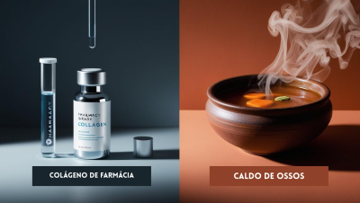 Caldo de Ossos vs. Colágeno de Farmácia: Por que a Tradição Vence a Indústria